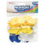 Naklejki z mikrogumy Brewis Pogoda, 56szt - 2